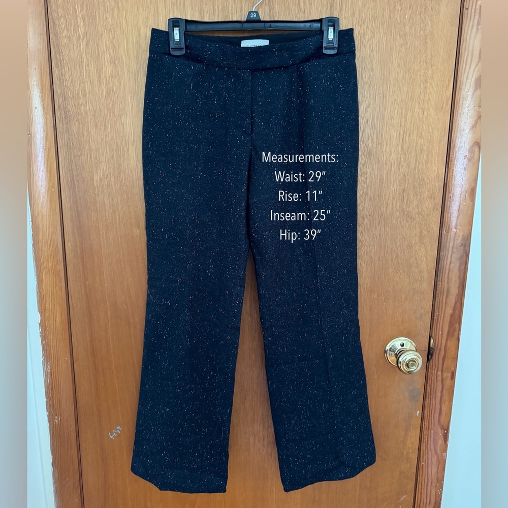 Charlotte Brody Cropped Wide Leg Lined Trousers - Picture 5 of 5